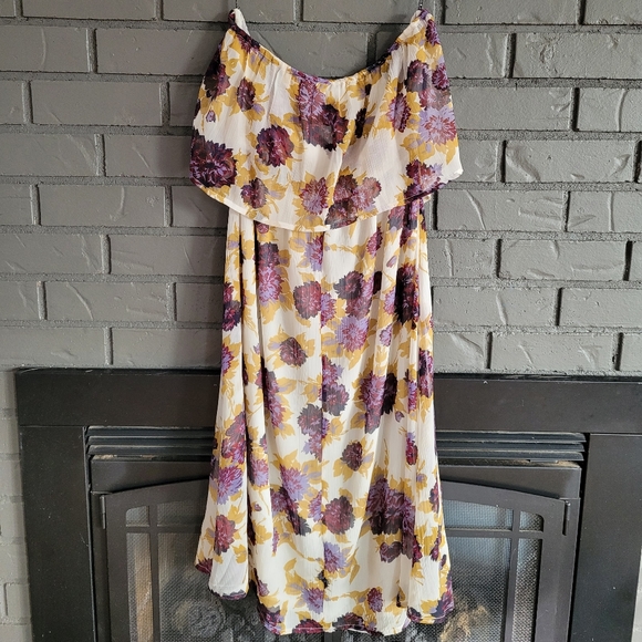 NWT Volcom Womens Canyon Call Strapless Dress - Size 8 (see tag) - Picture 4 of 8